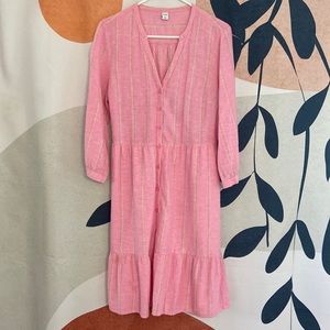 Pink Old Navy dress, size medium